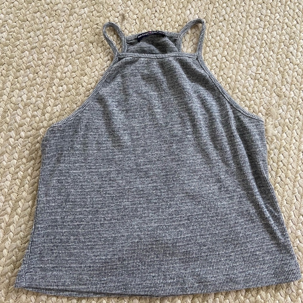 Brandy Melville High Neck Tank Top
